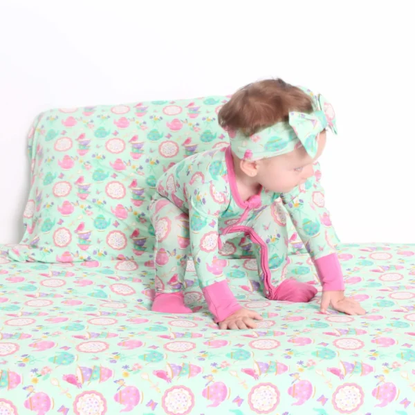 Tea Three Crib Sheet