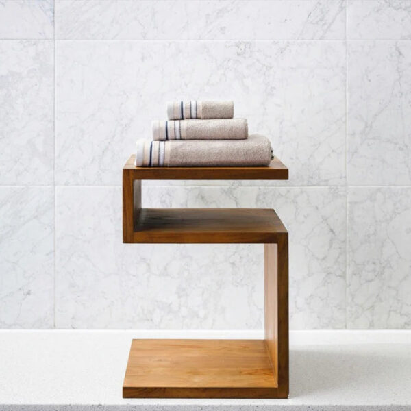 Bamboo Striped Jacquard Towel Set