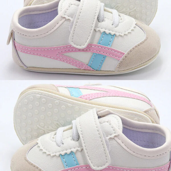 White Baby Girl Sneakers
