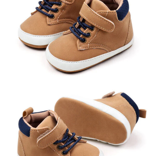 Khaki Baby Boy Sneakers