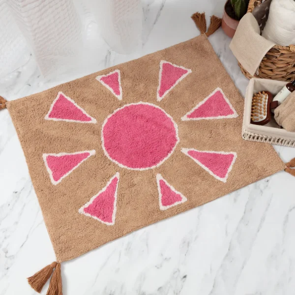 Desert sun bath mat 