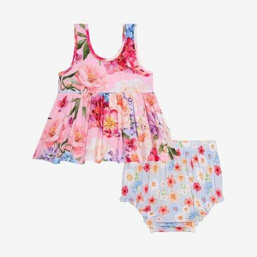 Tank Peplum and bloomer set