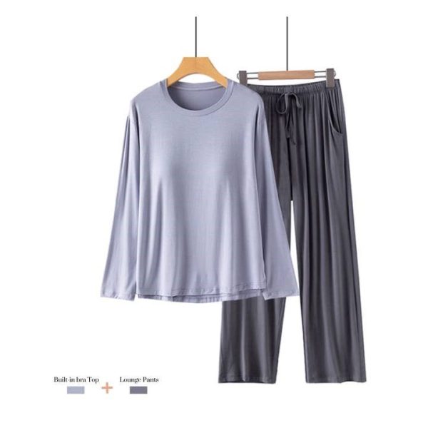 Built in Bra Loungewear Set