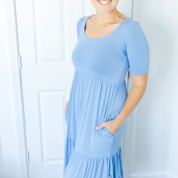 Steele Blue Women's Maxi Dress