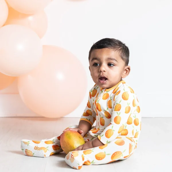 Mango (Aam into you!) Infant Romper