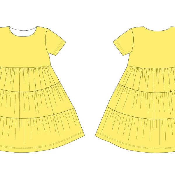 Blayklee Bear Lemon Maxi Dress